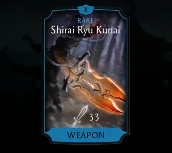 Shirai Ryu Kunai