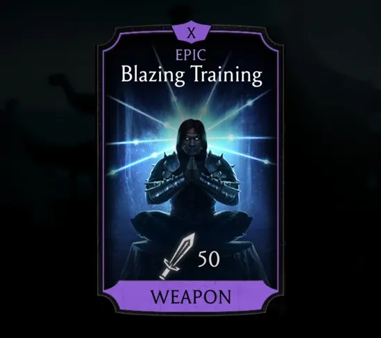Blazing Training