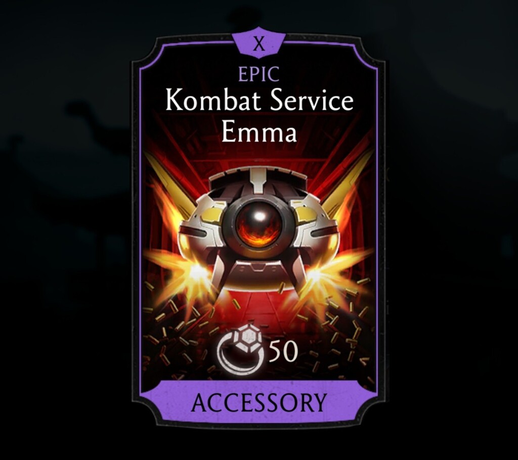 Kombat Service Emma, Epic Equipment, Accessory, Vought Tower - MKmobileInfo