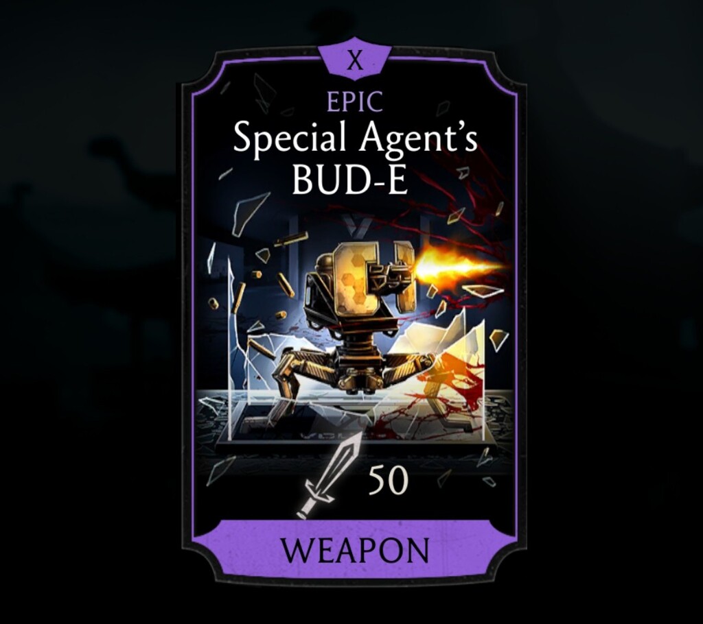 Special Agent's BUD-E, Epic Equipment, Weapon, Vought Tower - MKmobileInfo