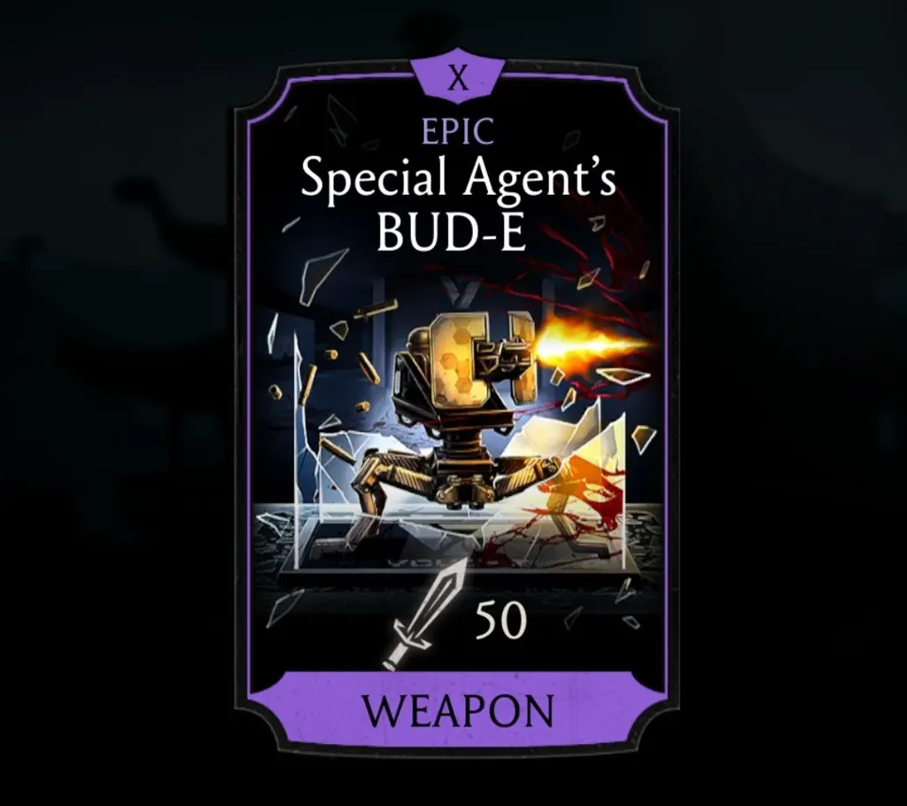 Special Agent's BUD-E, Epic Equipment, Weapon, Vought Tower - MKmobileInfo