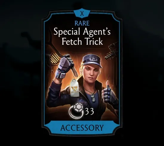 Special Agent's Fetch Trick