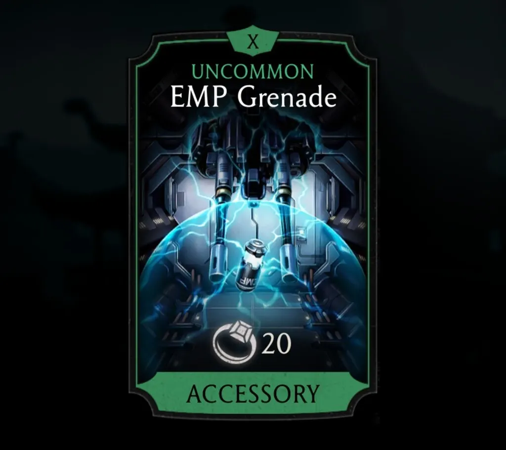 EMP Grenade, Uncommon Equipment, Accessory, Vought Tower - MKmobileInfo