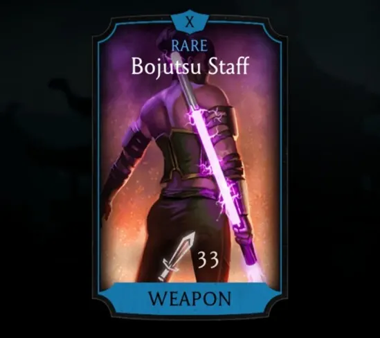 Bojutsu Staff, Rare Equipment, Weapon - MKmobileInfo
