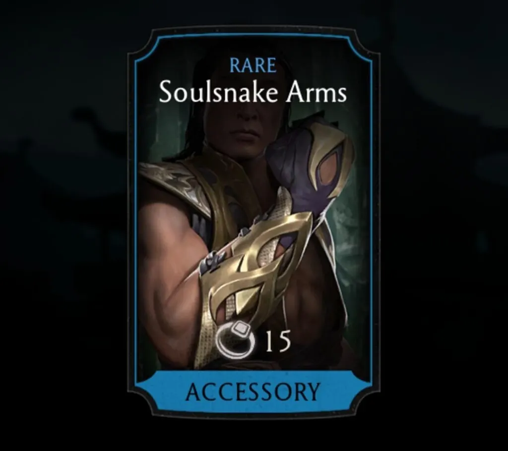 Soulsnake Arms, Rare Equipment, Accessory - MKmobileInfo