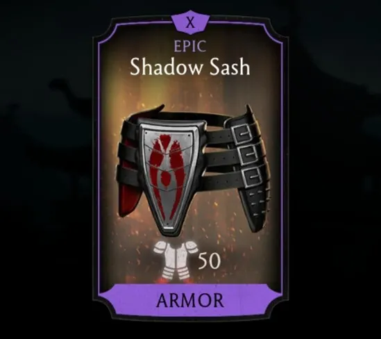 Shadow Sash