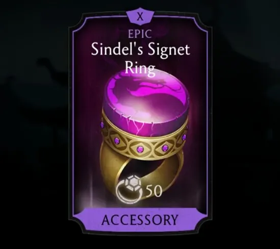 Sindel's Signet Ring