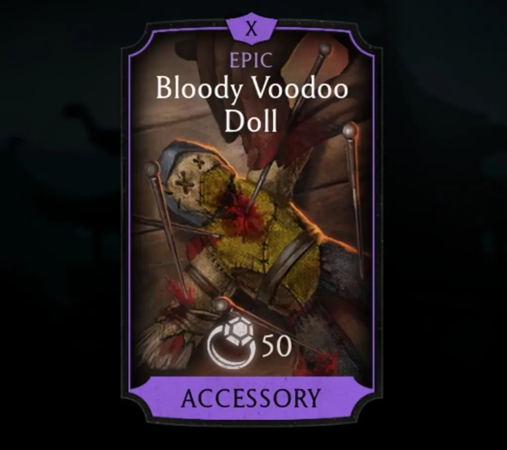 Bloody Voodoo Doll, Epic Equipment, Accessory - MKmobileInfo