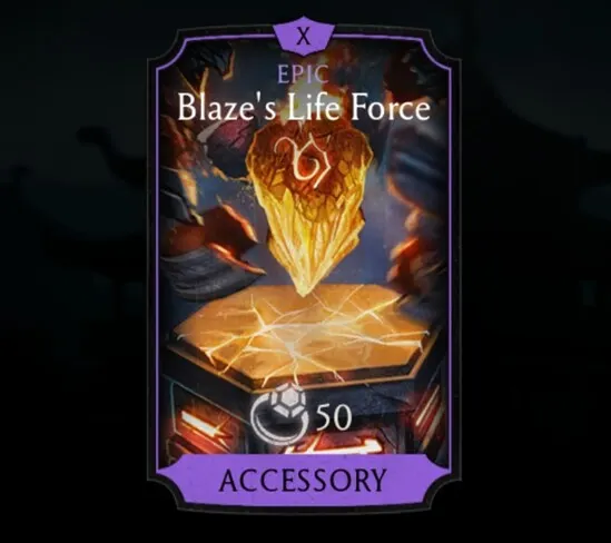 Blaze's Life Force