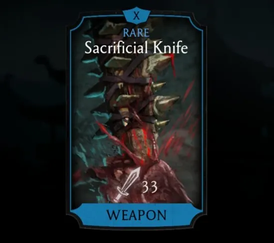 Sacrificial Knife, Rare Equipment, Weapon - MKmobileInfo
