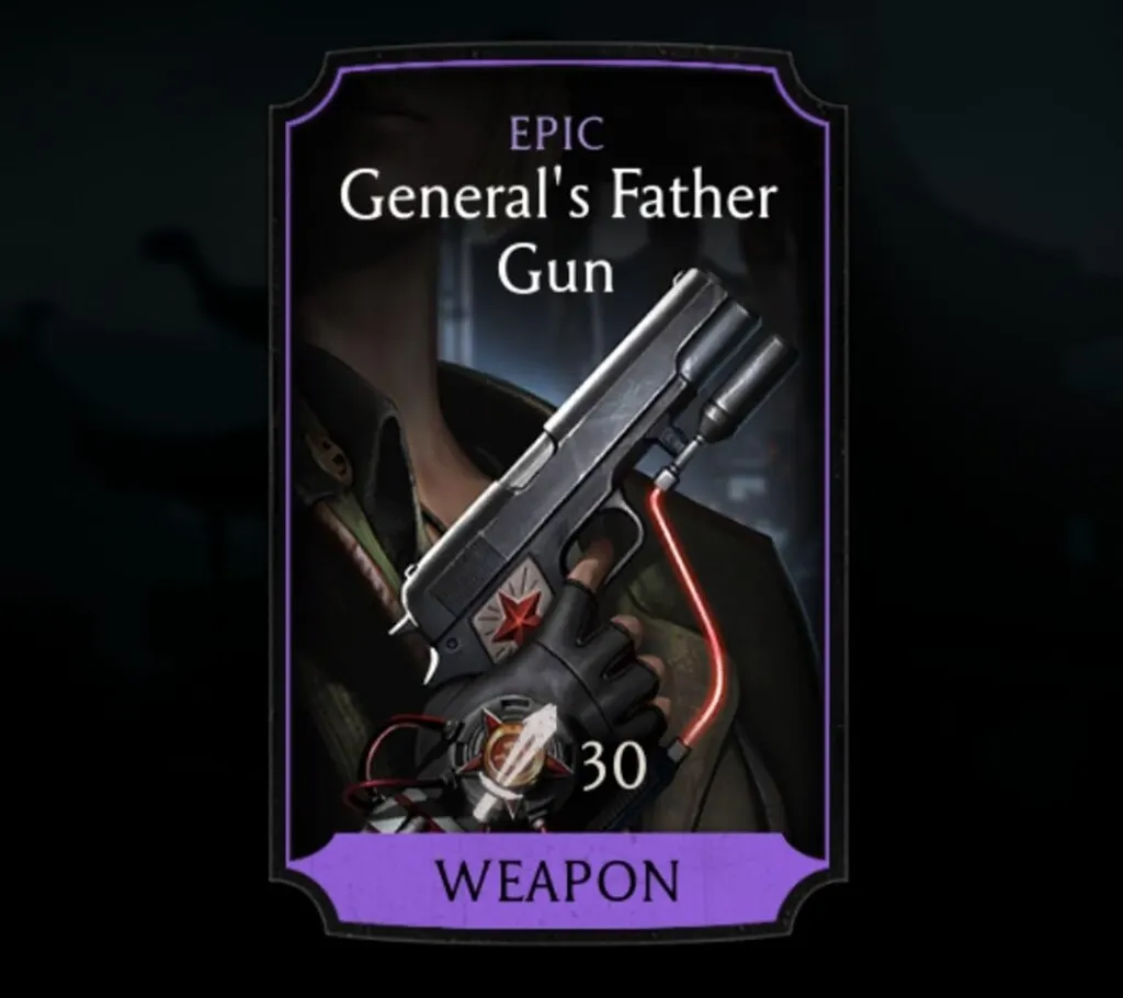 General's Father Gun, Epic Equipment, Weapon, Kold War - MKmobileInfo