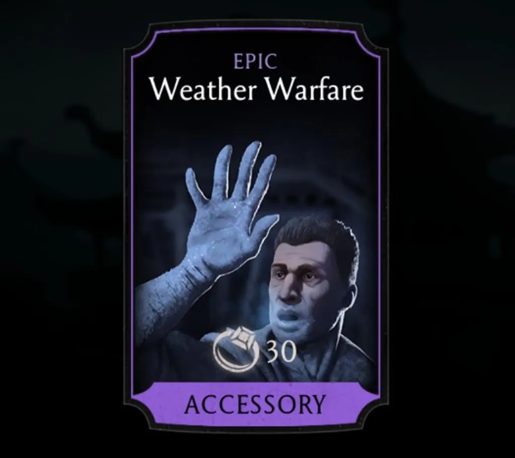 Weather Warfare, Epic Equipment, Accessory, Kold War - MKmobileInfo