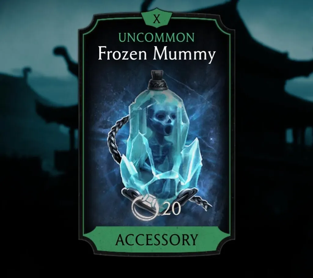Frozen Mummy, Uncommon Equipment, Accessory, Lin Kuei - MKmobileInfo