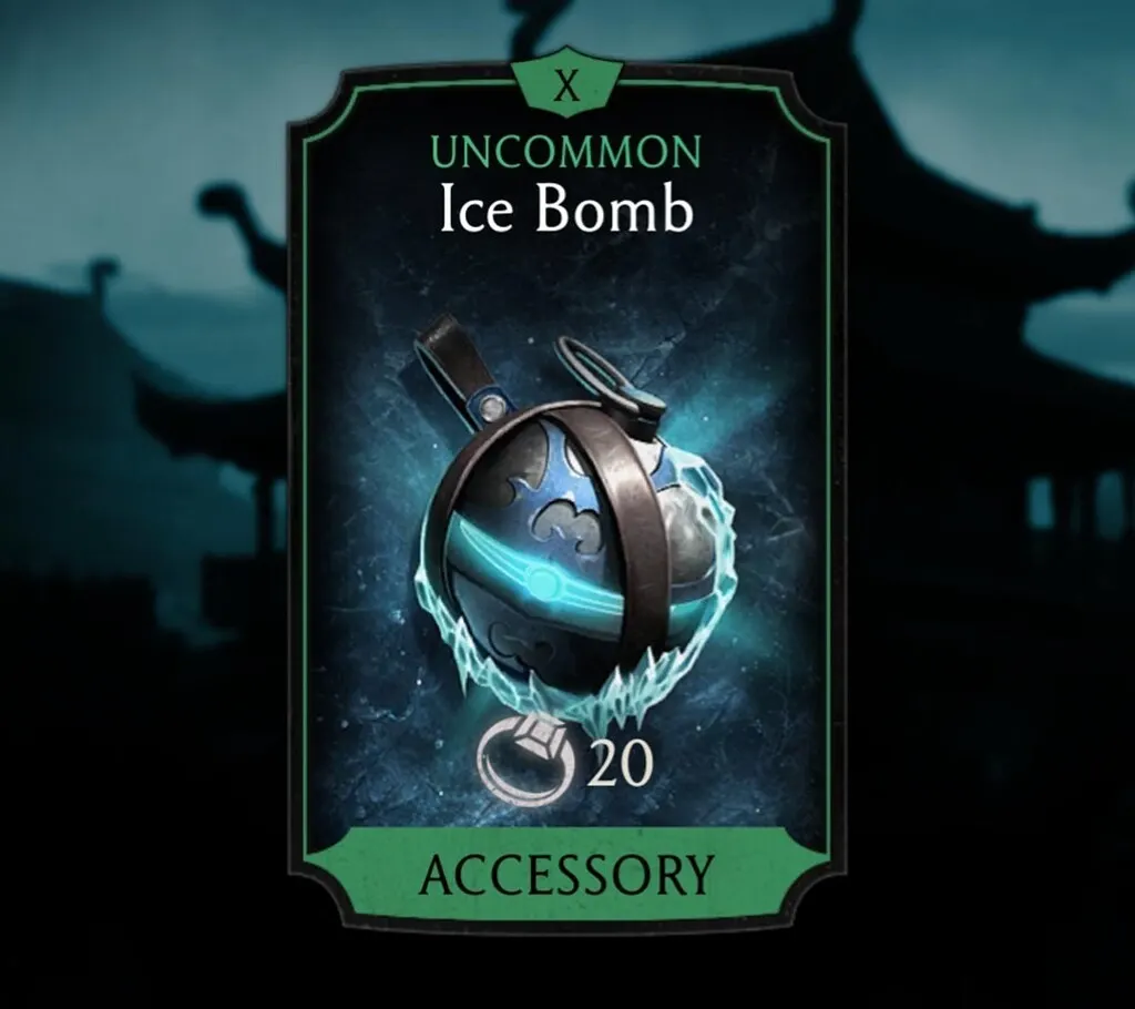 Ice Bomb, Uncommon Equipment, Accessory, Lin Kuei - MKmobileInfo