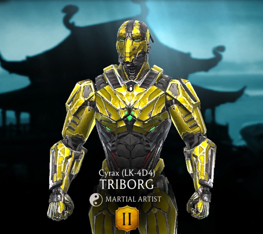 Triborg - Cyrax (LK-4D4) challenge requirements - MKmobile 2026