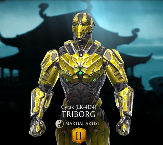 Triborg - Cyrax (LK-4D4) challenge requirements - MKmobile Nov 2025