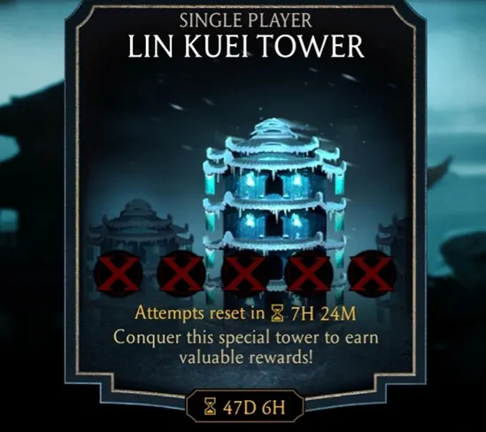 Lin Kuei Tower - Fatal