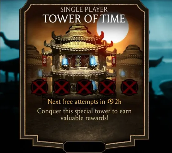 Tower of Time challenge requirements - MKmobile Apr 2025