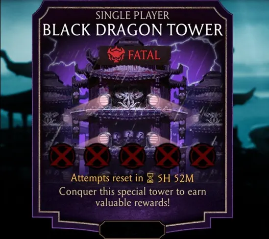 Black Dragon Tower - Fatal